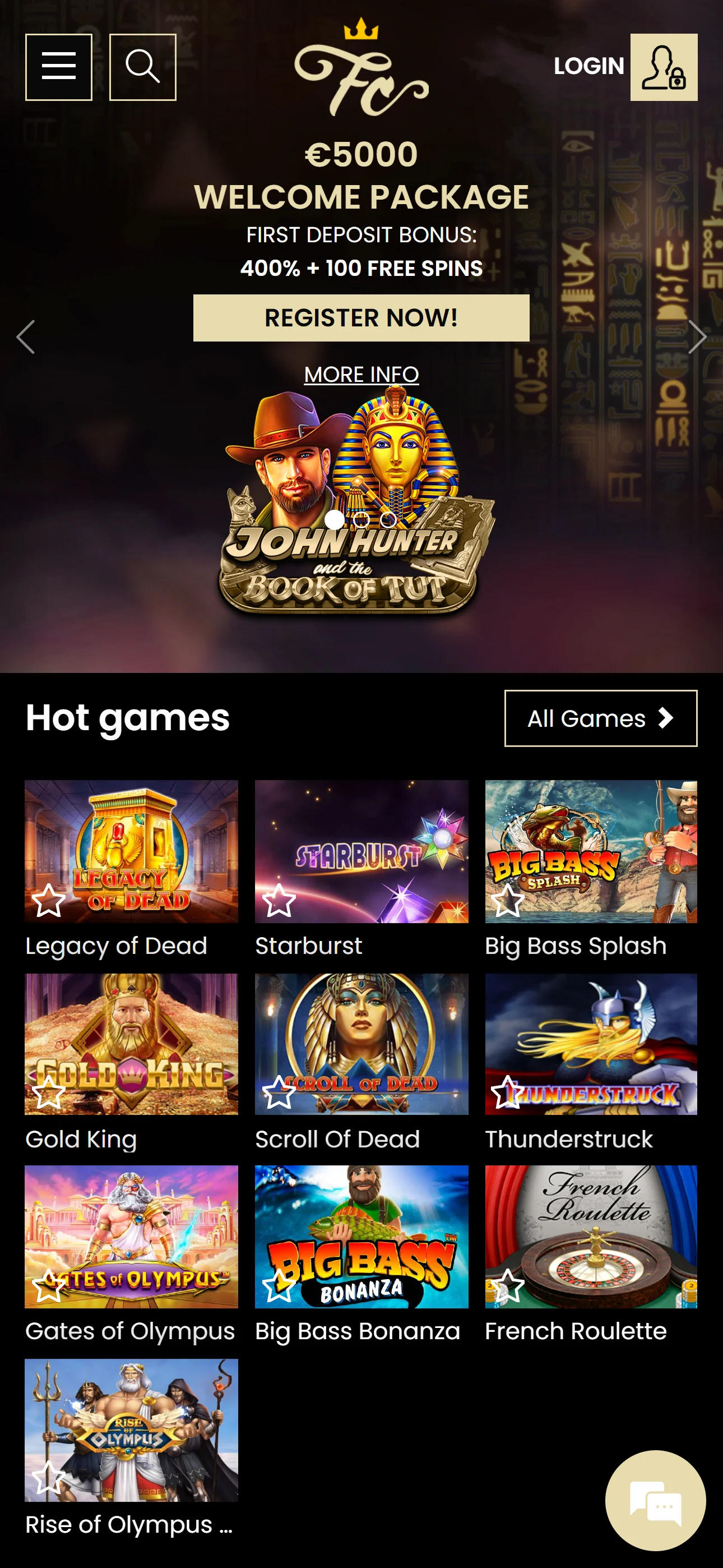 4 Crowns Casino — mobiel